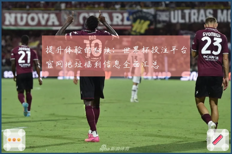 提升体验的秘诀：世界杯投注平台官网地址福利信息全面汇总